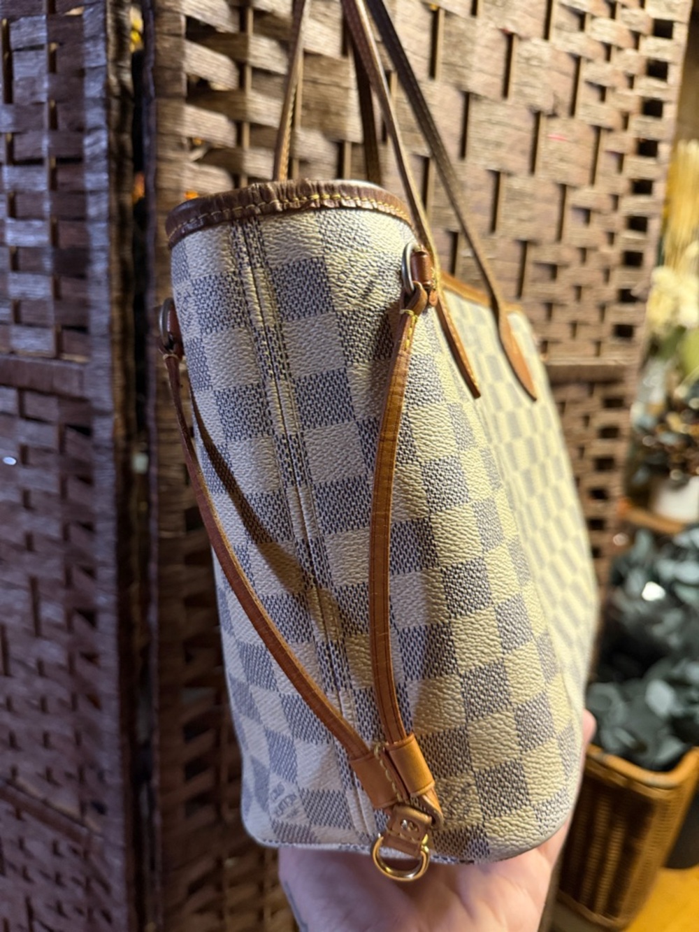 Louis Vuitton Damier Azur Neverfull PM - Picture 6 of 17